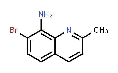 CAS No. 1216061-60-7, 7-Bromo-2-methyl-8-quinolinamine