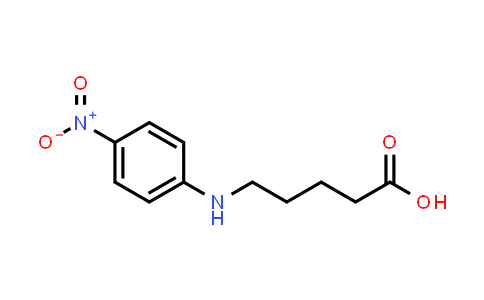 CAS No. 121612-42-8, Pentanoic acid, 5-[(4-nitrophenyl)amino]-