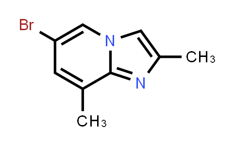 CAS No. 1216231-53-6, 6-Bromo-2,8-dimethylimidazo[1,2-a]pyridine