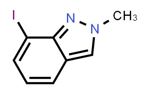 CAS No. 1216694-71-1, 7-Iodo-2-methyl-2H-indazole