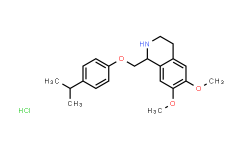 CAS No. 1216854-09-9, 1-[(4-Isopropylphenoxy)methyl]-6,7-dimethoxy-1,2,3,4-tetrahydroisoquinoline hydrochloride