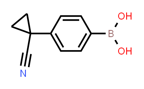 CAS No. 1217501-00-2, (4-(1-Cyanocyclopropyl)phenyl)boronic acid