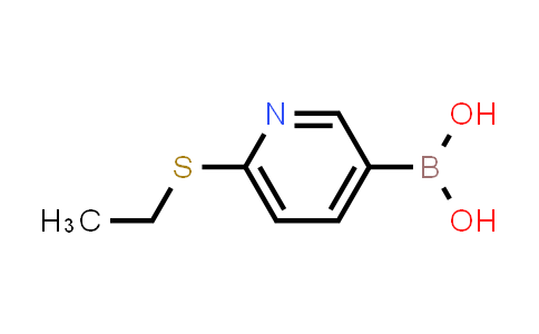 CAS No. 1217501-38-6, (6-(Ethylthio)pyridin-3-yl)boronic acid
