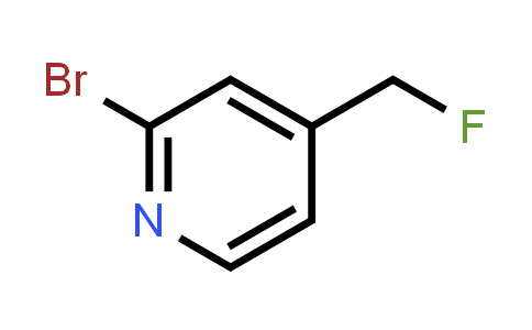 CAS No. 1217503-16-6, 2-Bromo-4-(fluoromethyl)pyridine