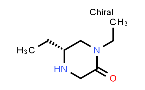 CAS No. 1217603-45-6, (R)-1,5-diethylpiperazin-2-one