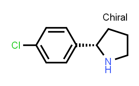 CAS No. 1217651-75-6, (2S)-2-(4-Chlorophenyl)pyrrolidine