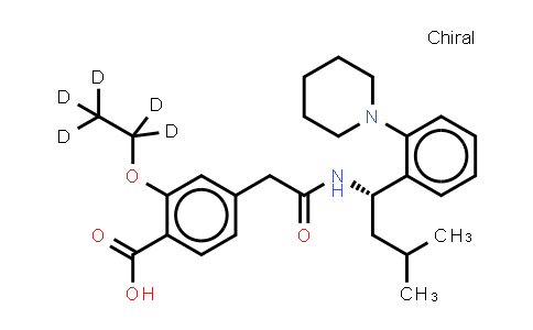 CAS No. 1217709-85-7, Repaglinide D5