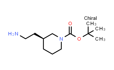 CAS No. 1217725-39-7, (S)-tert-Butyl 3-(2-aminoethyl)piperidine-1-carboxylate