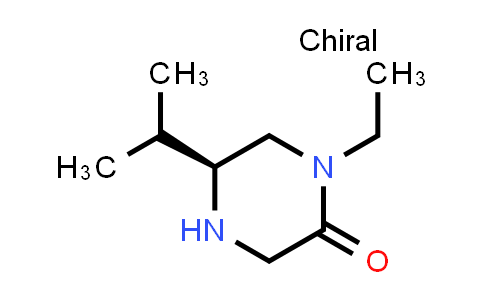 CAS No. 1217747-22-2, (S)-1-ethyl-5-isopropylpiperazin-2-one