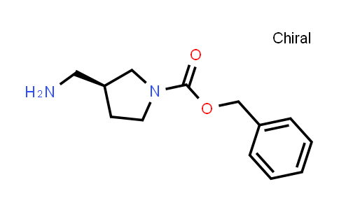 CAS No. 1217749-69-3, benzyl (3S)-3-(aminomethyl)pyrrolidine-1-carboxylate