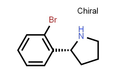 CAS No. 1217757-46-4, (R)-2-(2-Bromophenyl)pyrrolidine