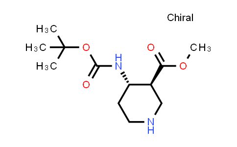 CAS No. 1217774-23-6, TRANS-4-BOC-AMINO-PIPERIDINE-3-CARBOXYLIC ACID METHYL ESTER