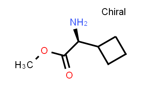 CAS No. 1217784-81-0, (S)-Methyl 2-amino-2-cyclobutylacetate