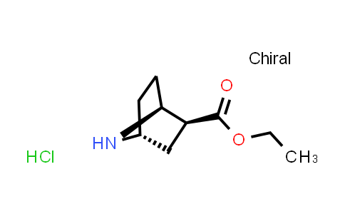 CAS No. 1217814-87-3, (1S,2S,4R)-Ethyl 7-azabicyclo[2.2.1]heptane-2-carboxylate hydrochloride