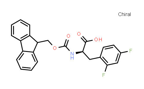 CAS No. 1217820-78-4, N-[(9H-Fluoren-9-ylmethoxy)carbonyl]-2,4-difluoro-D-phenylalanine