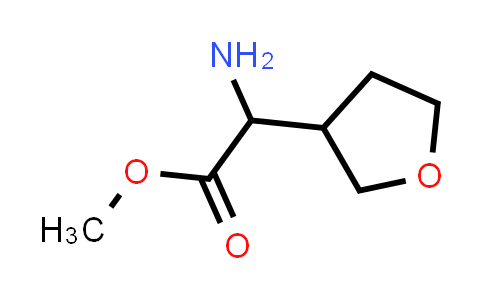 CAS No. 1218276-81-3, Methyl 2-amino-2-(oxolan-3-yl)acetate