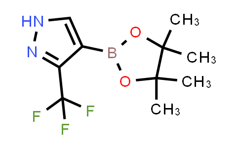 CAS No. 1218790-40-9, 4-(4,4,5,5-Tetramethyl-1,3,2-dioxaborolan-2-yl)-3-(trifluoromethyl)-1H-pyrazole