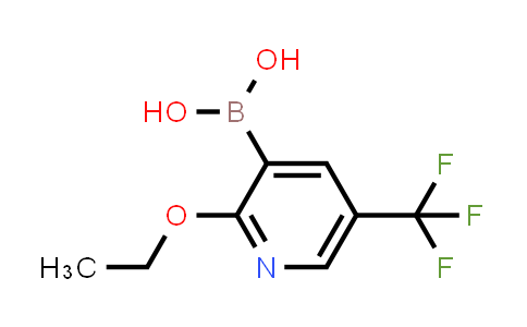 CAS No. 1218790-66-9, (2-Ethoxy-5-(trifluoromethyl)pyridin-3-yl)boronic acid