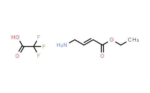 CAS No. 1218810-53-7, ethyl (2E)-4-aminobut-2-enoate; trifluoroacetic acid