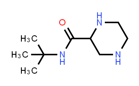 CAS No. 121885-09-4, Piperazine-2-tert-butylamide