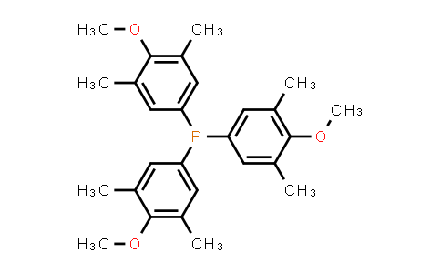 CAS No. 121898-64-4, Tris(4-methoxy-3,5-dimethylphenyl)phosphine