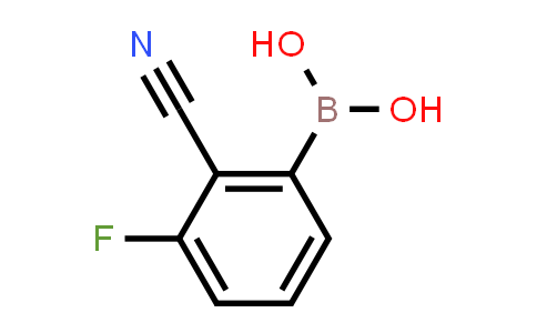 CAS No. 1218993-03-3, (2-Cyano-3-fluorophenyl)boronic acid