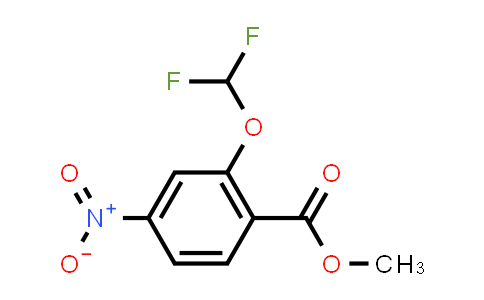 CAS No. 1219014-86-4, Methyl 2-(difluoromethoxy)-4-nitrobenzoate