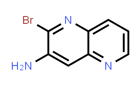CAS No. 1219022-68-0, 2-Bromo-1,5-naphthyridin-3-amine
