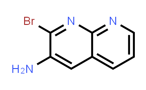 CAS No. 1219026-93-3, 2-Bromo-1,8-naphthyridin-3-amine