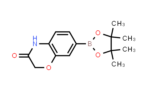 CAS No. 1219130-57-0, 7-(4,4,5,5-Tetramethyl-1,3,2-dioxaborolan-2-yl)-2H-benzo[b][1,4]oxazin-3(4H)-one