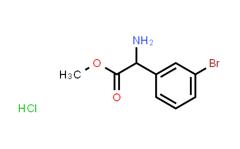 CAS No. 1219198-88-5, Methyl amino(3-bromophenyl)acetate hydrochloride