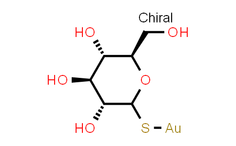 CAS No. 12192-57-3, Aurothioglucose
