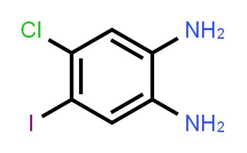 CAS No. 1219741-20-4, 4-Chloro-5-iodobenzene-1,2-diamine