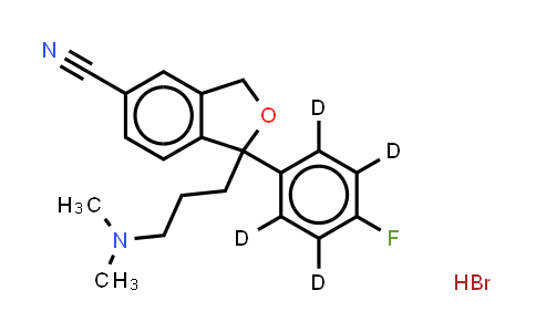 CAS No. 1219803-58-3, Citalopram-d4 Hydrobromide
