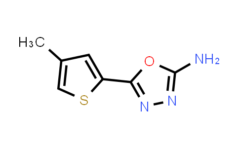 CAS No. 1219827-55-0, 5-(4-Methyl-2-thienyl)-1,3,4-oxadiazol-2-amine