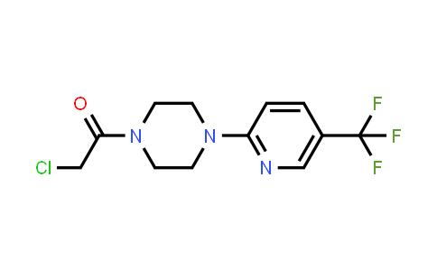 CAS No. 1219827-59-4, 1-(Chloroacetyl)-4-[5-(trifluoromethyl)pyridin-2-yl]piperazine