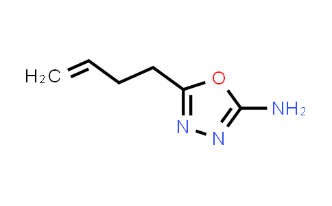 CAS No. 1219827-75-4, 5-But-3-en-1-yl-1,3,4-oxadiazol-2-amine