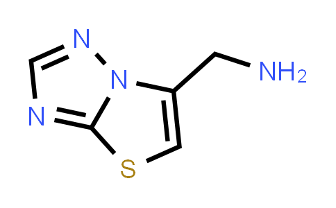 CAS No. 1219905-66-4, Thiazolo[3,2-b][1,2,4]triazol-6-ylmethanamine