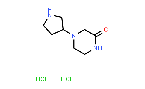 CAS No. 1219957-44-4, 4-(Pyrrolidin-3-yl)piperazin-2-one dihydrochloride
