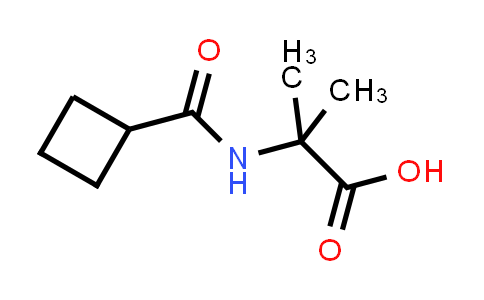 CAS No. 1219960-66-3, 2-(Cyclobutanecarboxamido)-2-methylpropanoic acid