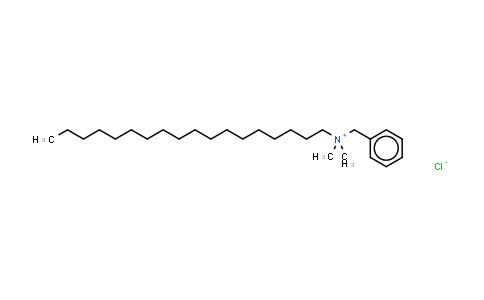 CAS No. 122-19-0, Benzyldimethylstearylammonium (Chloride)
