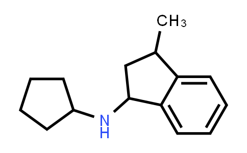CAS No. 1220039-70-2, N-Cyclopentyl-3-methyl-2,3-dihydro-1H-inden-1-amine