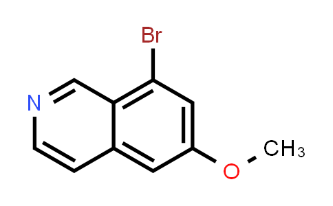CAS No. 1220694-86-9, Isoquinoline, 8-bromo-6-methoxy-