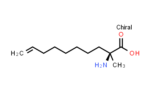 CAS No. 1221256-52-5, (S)-2-Amino-2-methyldec-9-enoic acid