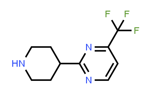 CAS No. 1221278-89-2, 2-(Piperidin-4-yl)-4-(trifluoromethyl)pyrimidine