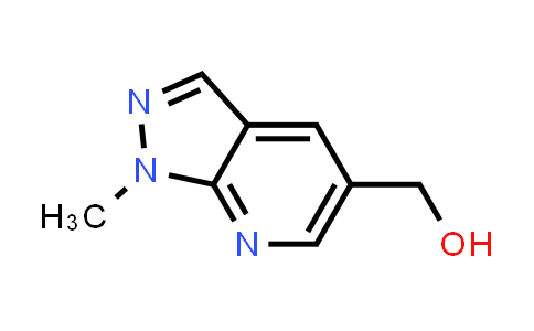 CAS No. 1221288-28-3, {1-Methyl-1H-pyrazolo[3,4-b]pyridin-5-yl}methanol