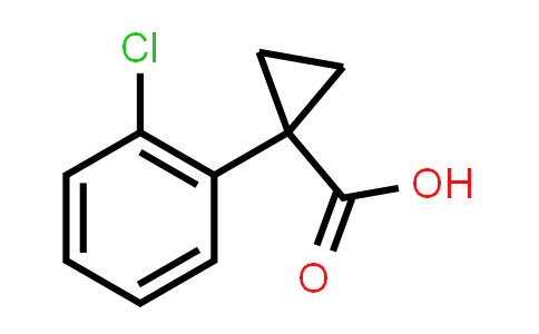 CAS No. 122143-19-5, 1-(2-Chlorophenyl)cyclopropanecarboxylic acid