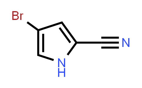 CAS No. 1221435-18-2, 4-Bromo-1H-pyrrole-2-carbonitrile