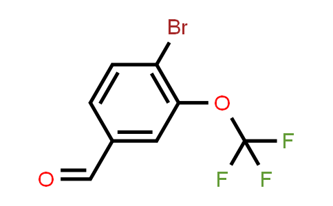 CAS No. 1221716-04-6, 4-Bromo-3-(trifluoromethoxy)benzaldehyde