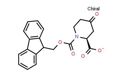 CAS No. 1221793-43-6, 1,2-Piperidinedicarboxylic acid, 4-oxo-, 1-(9H-fluoren-9-ylmethyl) ester, (2S)-